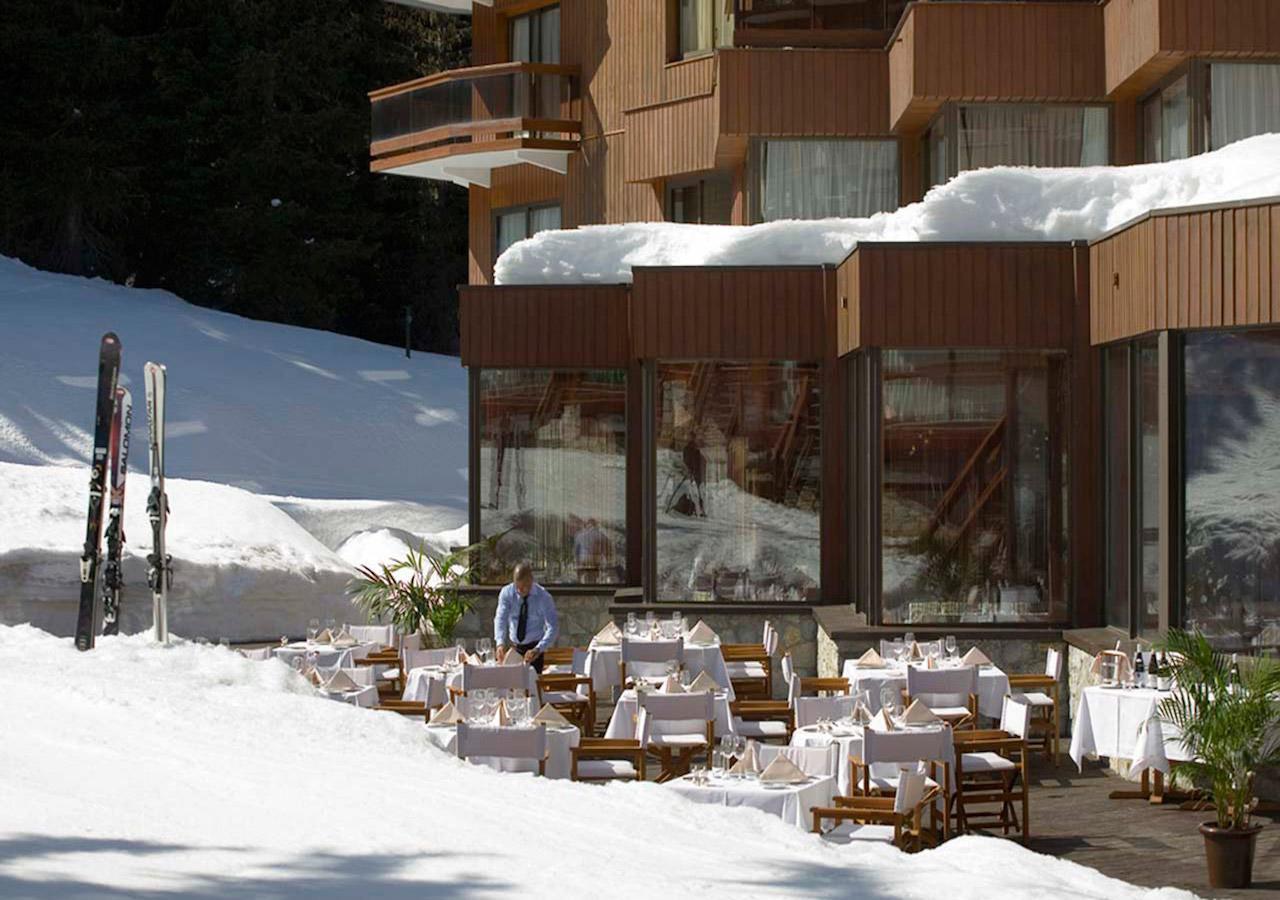 Residence Le Domaine Du Jardin Alpin - Courchevel 1850 Экстерьер фото